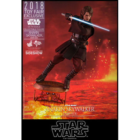 Star Wars Épisode III: La Revanche des Siths Anakin Skywalker (Dark Side) Série Movie Masterpiece version exclusive figurine échelle 1:6 Hot Toys 903622