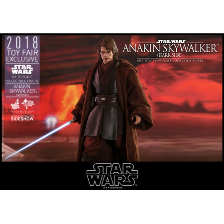 Star Wars Épisode III: La Revanche des Siths Anakin Skywalker (Dark Side) Série Movie Masterpiece version exclusive figurine échelle 1:6 Hot Toys 903622