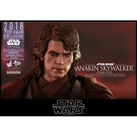 Star Wars Épisode III: La Revanche des Siths Anakin Skywalker (Dark Side) Série Movie Masterpiece version exclusive figurine échelle 1:6 Hot Toys 903622