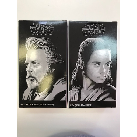 Star Wars Episode VIII: The Last Jedi The Black Series 6-Inch SDCC Exclusive Luke Skywalker & Rey 2-pack