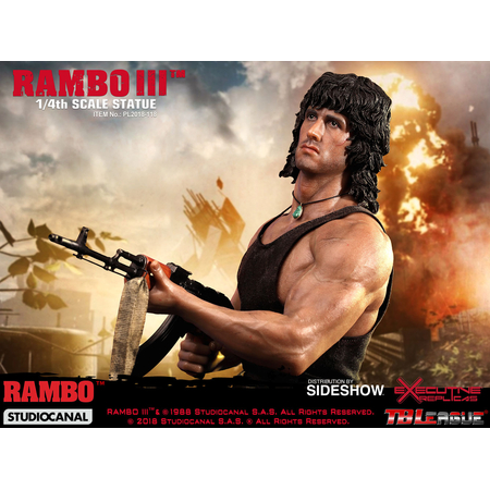 Rambo III Statue by Phicen 1:4 Premium Scale  903654