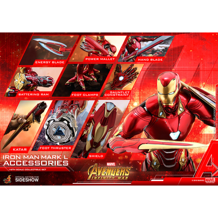 Iron Man Mark L Accessories (Special REGULAR Edition) Collectible Set by Hot Toys Accessories Collection Series - Avengers: Infinity War 903804