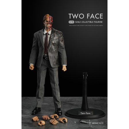 Two-Face (style DC) figurine 1:6 Nerve Toys CGL-MF10
