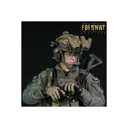 FBI SWAT San Diego Special Weapons and Tactics Team figurine 1:6 Damtoys 78044A