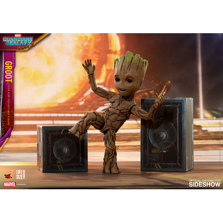 Groot Life-Size Figure by Hot Toys Guardians of the Galaxy Vol 2 - Life-Size Masterpiece Series EXCLUSIVE 903344