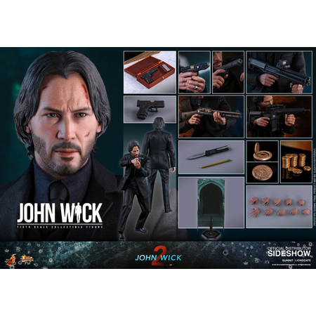 John Wick Figurine 1:6 (John Wick: Chapitre 2) Série Movie Masterpiece Hot Toys 903754
