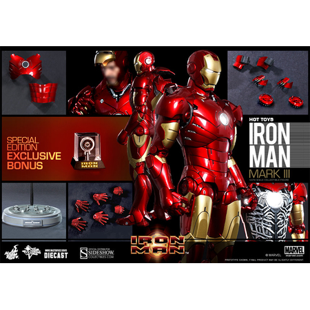 Exclusive Iron Man Mark III DIECAST