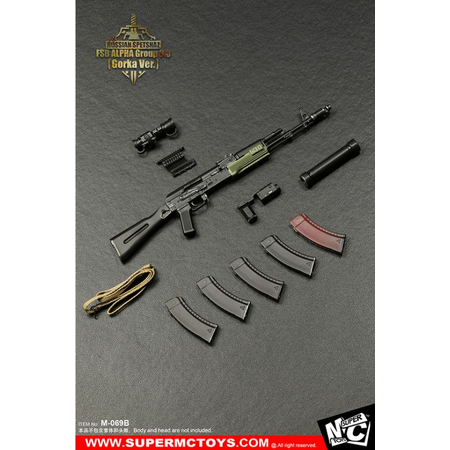Russian Spetsnaz FSB Alfa Group 3_0 accessoires GORKA 1:6 Super MC Toys M-069B