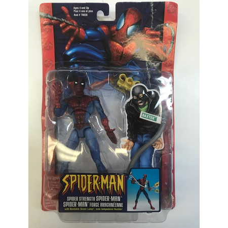 Spider-Man - Spider Strength Spider-Man Toy Biz 2003 (Dammaged Card)