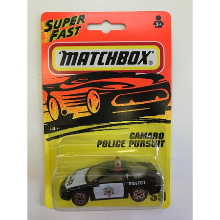 Matchbox (1994) Camaro Police Pursuit
