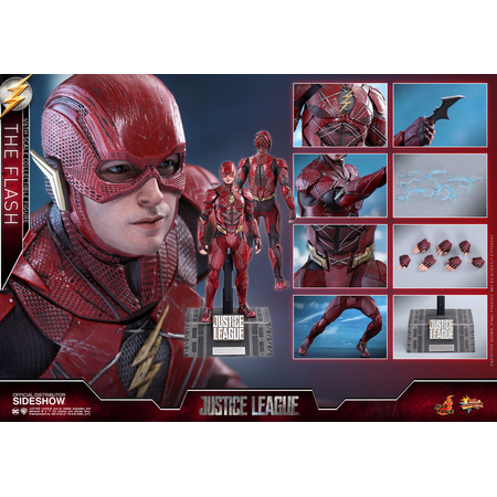 The Flash Barry Allen Justice League Movie Masterpiece Series figurine échelle 1:6 Hot Toys 903122