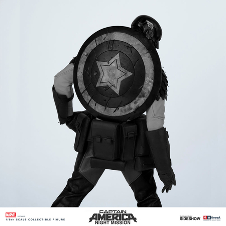Night Mission Captain America figurine échelle 1:6 ThreeA Toys 903235