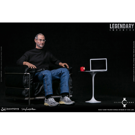 Sidney Maurer Homage Artwork of Steve Jobs Legendary Inventor 1:6 figure Damtoys