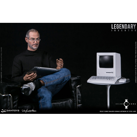 Sidney Maurer Homage Artwork of Steve Jobs Legendary Inventor figurine 1:6 Damtoys 903260