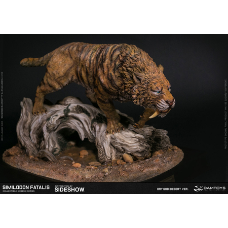 Similodon Fatalis Dry Gobi Desert Version Museum Collection Series MUS003B Statue Damtoys 903256