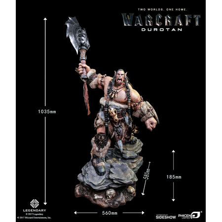 Warcraft Durotan Version 2 Big Budget Premium Statue Phicen 903257