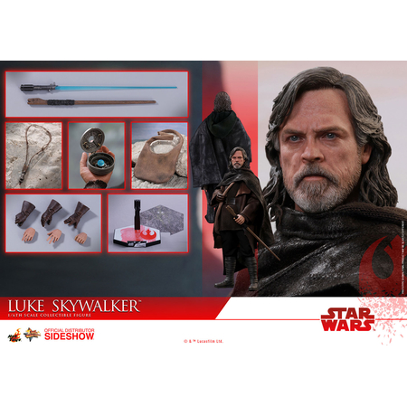 Star Wars: Le Dernier Jedi Luke Skywalker Série Movie Masterpiece figurine échelle 1:6 Hot Toys 903316