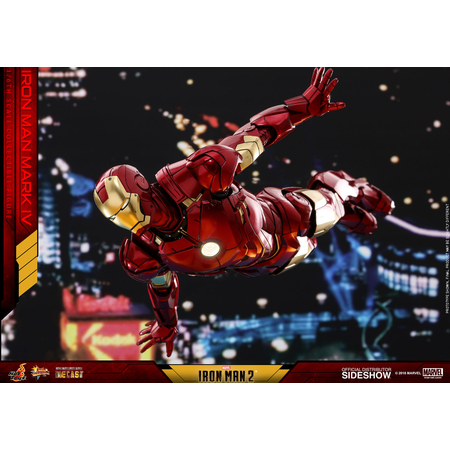 Iron Man Mark IV DIECAST Série Movie Masterpiece figurine échelle 1:6 Hot Toys 903341