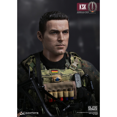 KSK-Kommando Spezialkräfte Assaulter Elite Series Modern Military figurine échelle 1:6 Dam Toys 78037