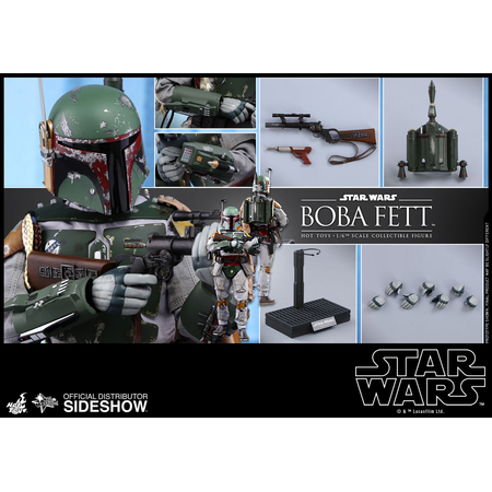 Star Wars Épisode V: L'Empire contre-attaque Boba Fett Série Movie Masterpiece figurine échelle 1:6 Hot Toys 903351