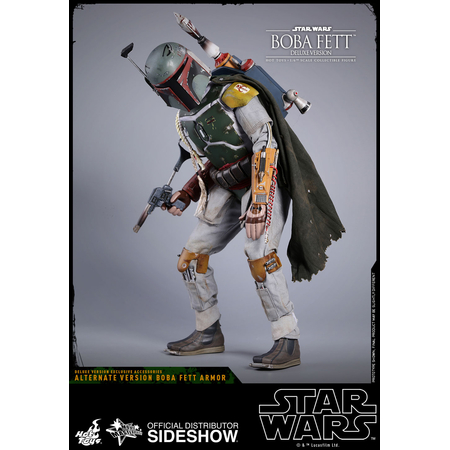 Star Wars Épisode V: L'Empire contre-attaque Boba Fett version de luxe Série Movie Masterpiece figurine échelle 1:6 Hot Toys 903352