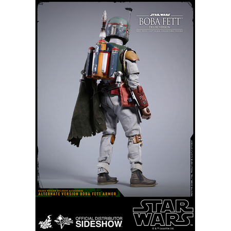 Star Wars Épisode V: L'Empire contre-attaque Boba Fett version de luxe Série Movie Masterpiece figurine échelle 1:6 Hot Toys 903352