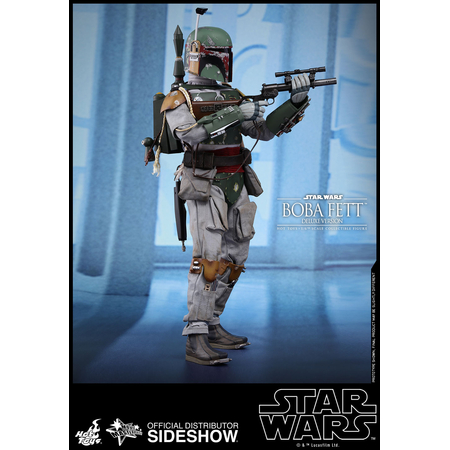 Star Wars Épisode V: L'Empire contre-attaque Boba Fett version de luxe Série Movie Masterpiece figurine échelle 1:6 Hot Toys 903352