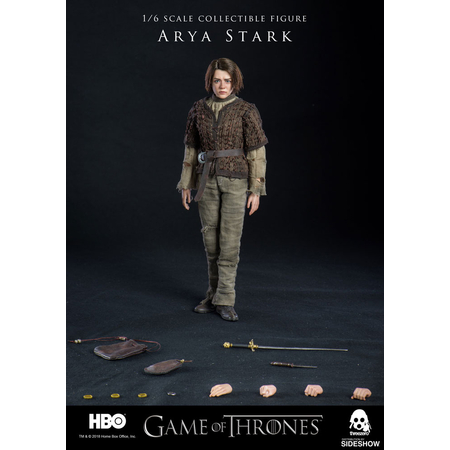 Le Trône de fer Arya Stark figurine échelle 1:6 Threezero 903354