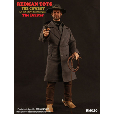 The Cowboy The Drifter (style Clint Eastwood) figurine échelle 1:6 Redman Toys RM020