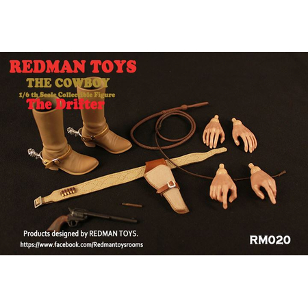 The Cowboy The Drifter (style Clint Eastwood) figurine échelle 1:6 Redman Toys RM020