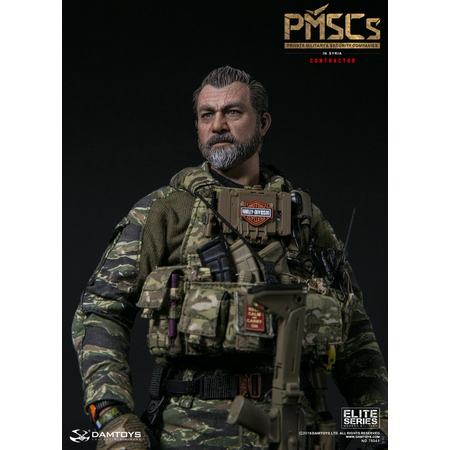 PMSCS Private Military & Security Companies Contractor in Syria figurine échelle 1:6 Dam Toys 78041