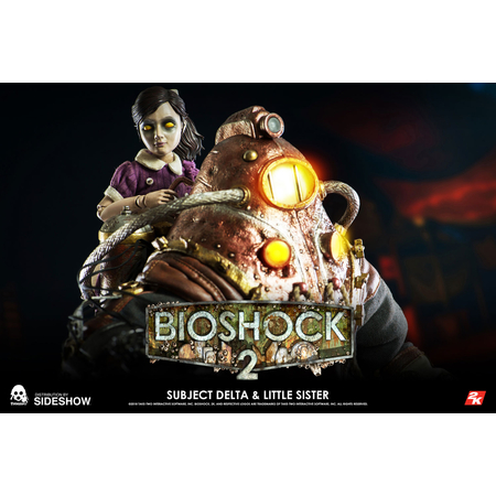 Bioshock 2 Subject Delta and Little Sister figurines échelles 1:6 Threezero 903370
