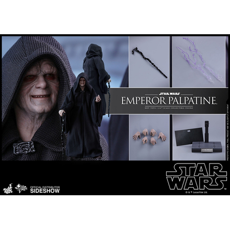 Star Wars Épisode VI: Le Retour du Jedi Emperor Palpatine Série Movie Masterpiece figurine échelle 1:6 Hot Toys 903374