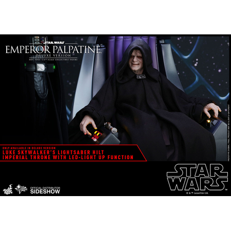 Star Wars Épisode VI: Le Retour du Jedi Emperor Palpatine Série Movie Masterpiece figurine Deluxe échelle 1:6 Hot Toys 903110