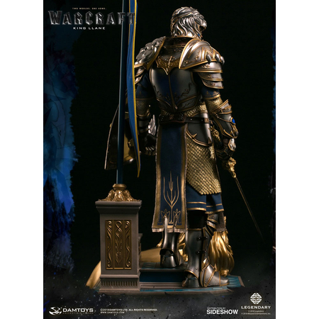 Warcraft movie King Llane Epic Series: Warcraft Premium Statue Damtoys 903368