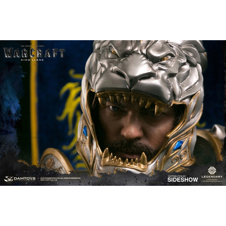 Warcraft movie King Llane Epic Series: Warcraft Premium Statue Damtoys 903368