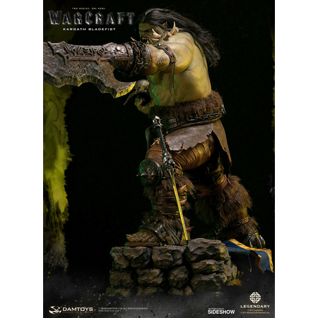 Warcraft movie Kargath Bladefist Epic Series: Warcraft Premium Statue Damtoys 903365