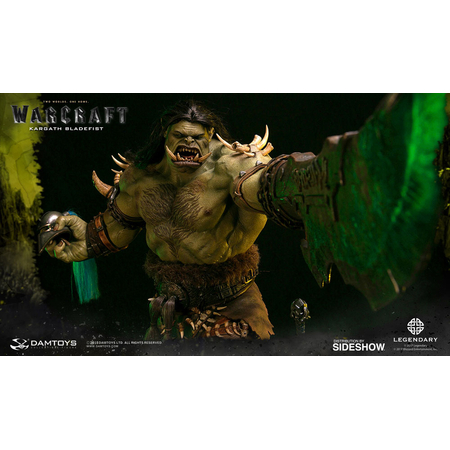 Warcraft le film Kargath Bladefist Epic Series: Warcraft Premium Statue Damtoys 903365