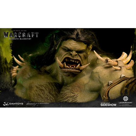 Warcraft le film Kargath Bladefist Epic Series: Warcraft Premium Statue Damtoys 903365