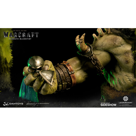 Warcraft movie Kargath Bladefist Epic Series: Warcraft Premium Statue Damtoys 903365