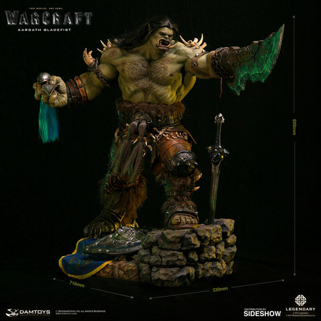 Warcraft movie Kargath Bladefist Epic Series: Warcraft Premium Statue Damtoys 903365