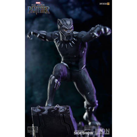 Black Panther Art Scale 1:10 Battle Diorama Series Statue Iron Studios 903396