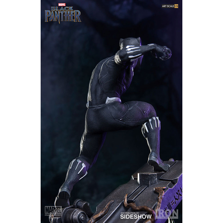 Black Panther Art Scale 1:10 Battle Diorama Series Statue Iron Studios 903396