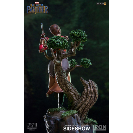 Okoye Black Panther Art Scale 1:10 Battle Diorama Series Statue Iron Studios 903397