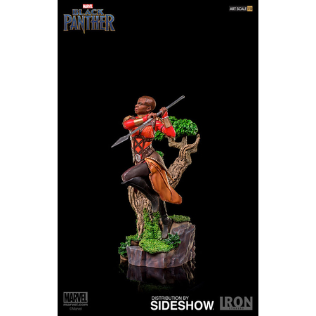Okoye Black Panther Art Scale 1:10 Battle Diorama Series Statue Iron Studios 903397