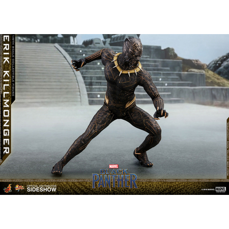 Erik Killmonger Black Panther Série Movie Masterpiece figurine échelle 1:6 Hot Toys 903413