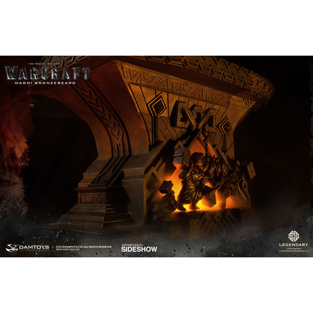 Warcraft movie Magni Bronzebeard Epic Series: Warcraft Premium Statue Damtoys 903382