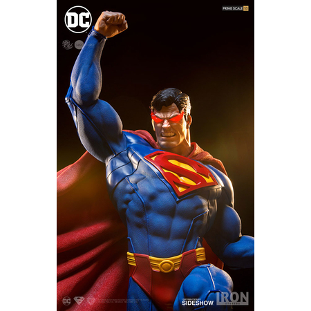 Superman art conceptuel par Ivan Reis statue Iron Studios 903375