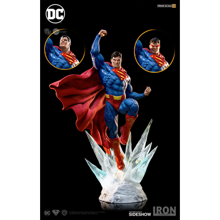 Superman art conceptuel par Ivan Reis statue Iron Studios 903375