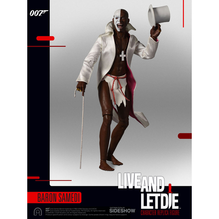 Vivre et laisser mourir (James Bond Live and let die) Baron Samedi figurine échelle 1:6 BIG Chief Studios 903145